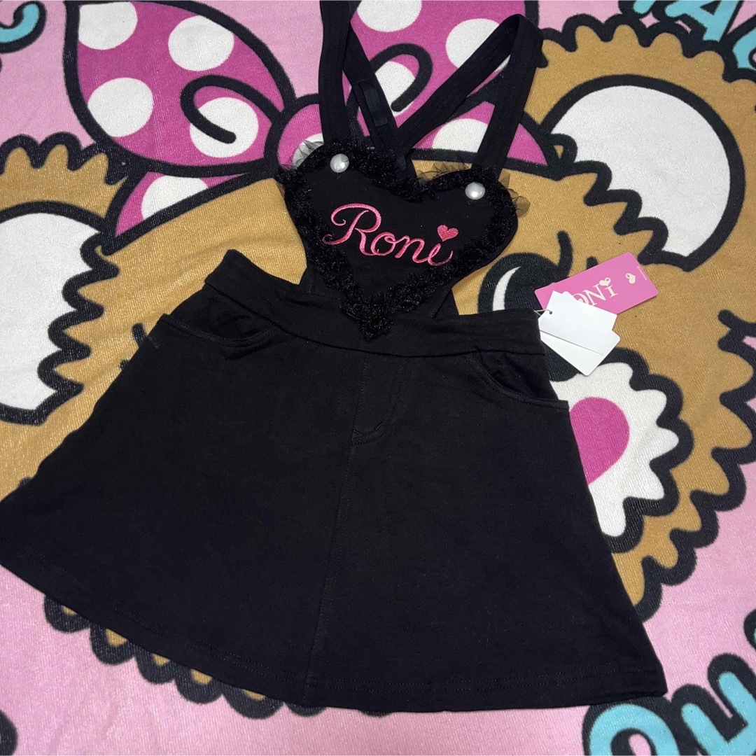 RONI(ロニィ)のRONI♡ジャンスカ キッズ/ベビー/マタニティのキッズ服女の子用(90cm~)(ワンピース)の商品写真