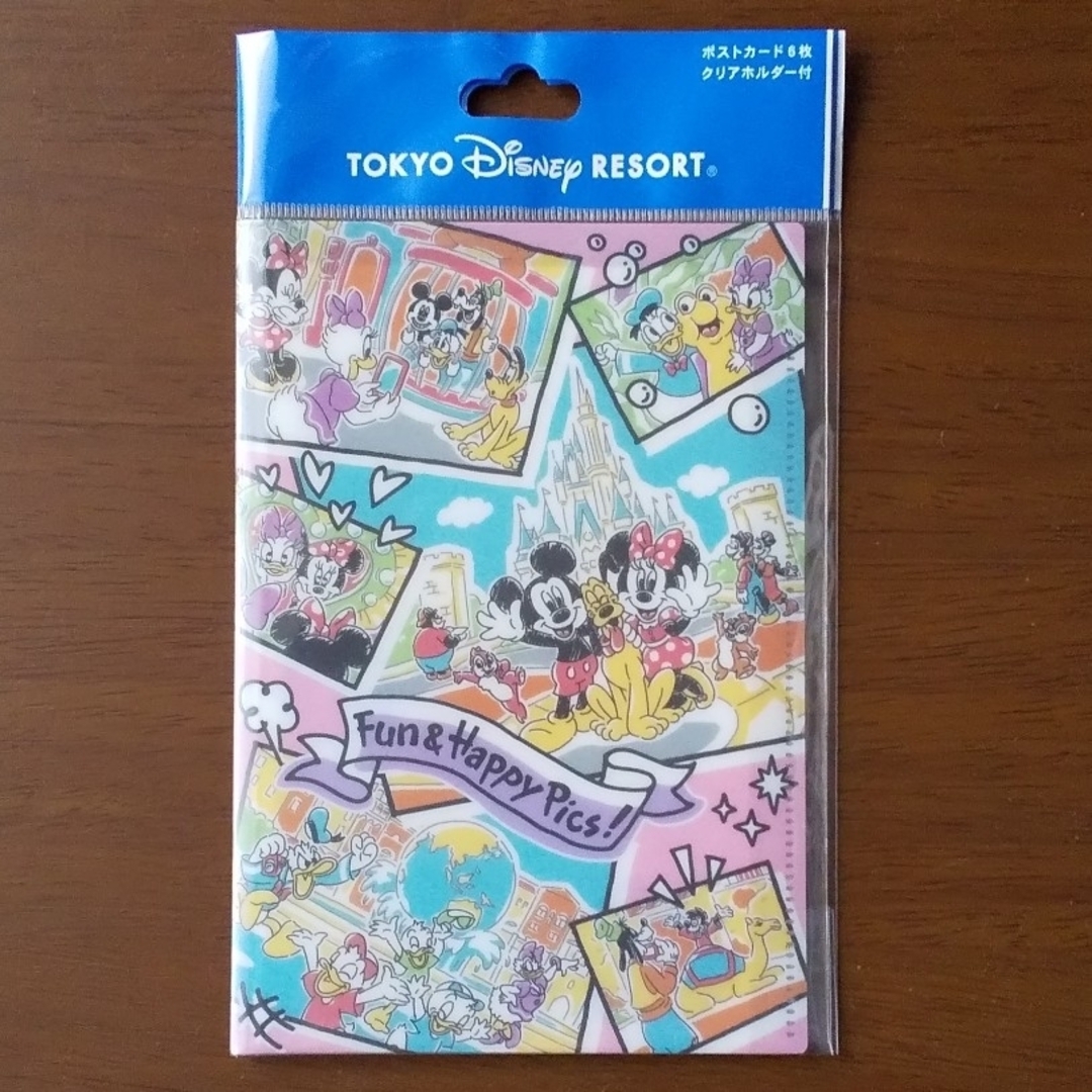 Disney(ディズニー)のポストカード入りクリアホルダー エンタメ/ホビーのおもちゃ/ぬいぐるみ(キャラクターグッズ)の商品写真