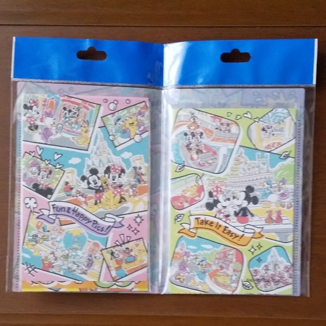 Disney(ディズニー)のポストカード入りクリアホルダー エンタメ/ホビーのおもちゃ/ぬいぐるみ(キャラクターグッズ)の商品写真
