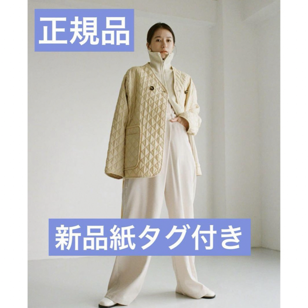 CLANE(クラネ)のクラネ正規品！新品紙タグ付き★QUILTING NO COLLAR JACKET レディースのジャケット/アウター(ブルゾン)の商品写真