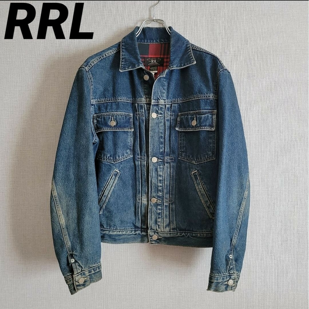 RRL ダブルアールエル デニム　ジャケット　三ツ星　90sデニムジャケットGジャン