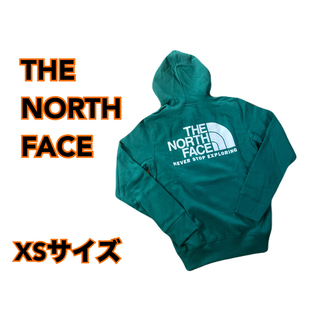 ●新品 THE NORTH FACE  メンズ パーカー グリーン XSサイズ●トップス