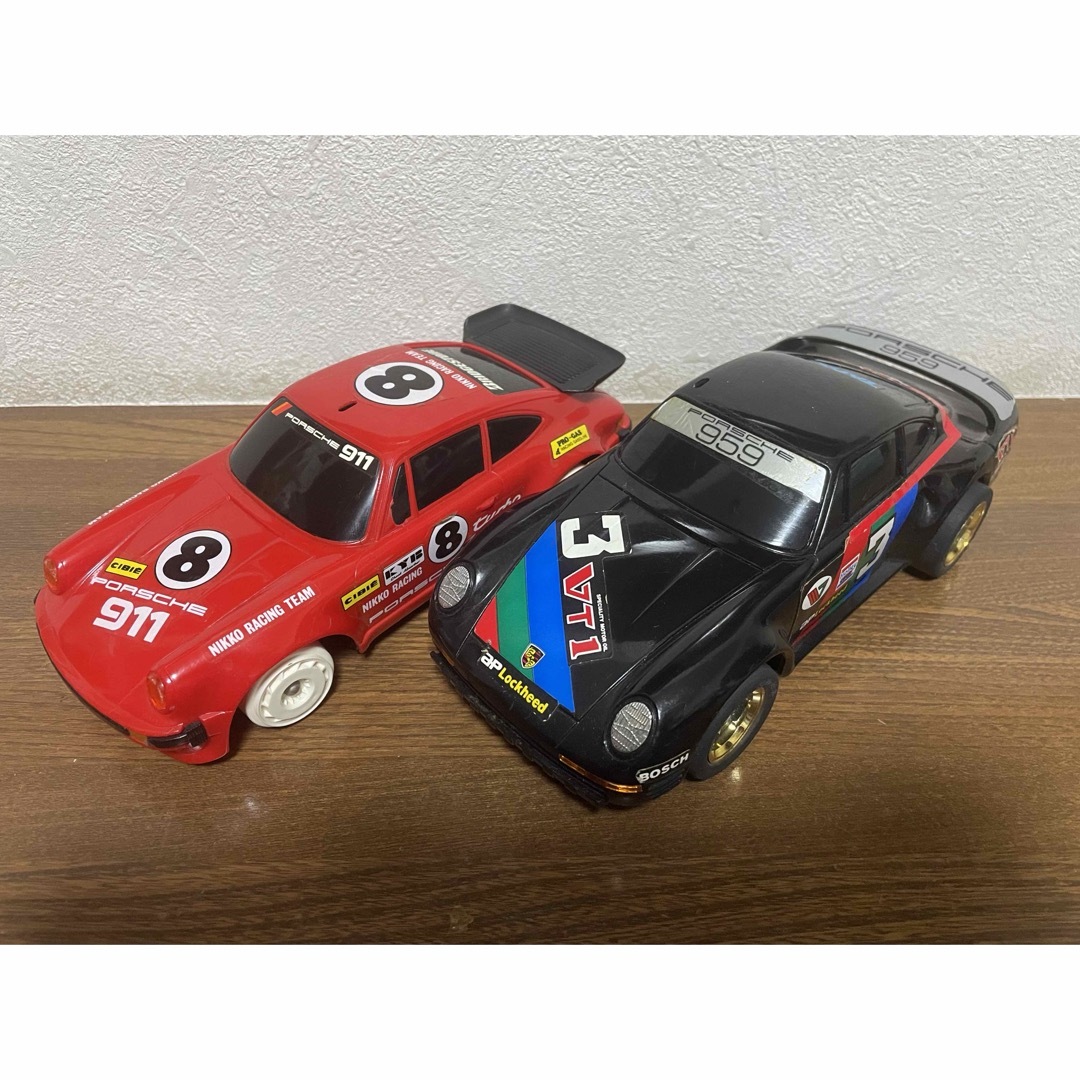 Porsche(ポルシェ)のポルシェ（PORSCHE）　959 & 911TAIYO タイヨー　ラジコンカー エンタメ/ホビーのおもちゃ/ぬいぐるみ(ホビーラジコン)の商品写真