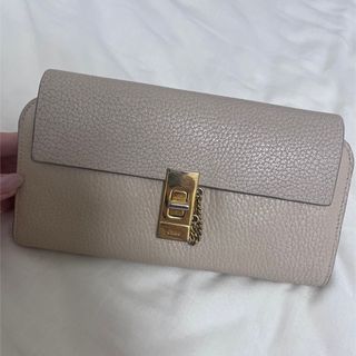 クロエ(Chloe)のChloe 長財布　ベージュ(財布)