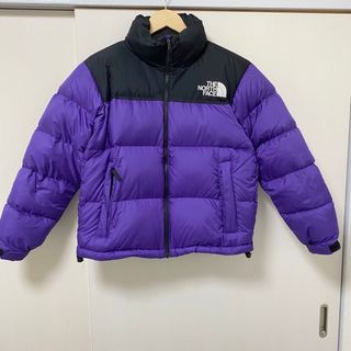 ザノースフェイス(THE NORTH FACE)のヌプシ ノースフェイス レディース パープル ダウン アウター ダウンジャケット(ダウンジャケット)