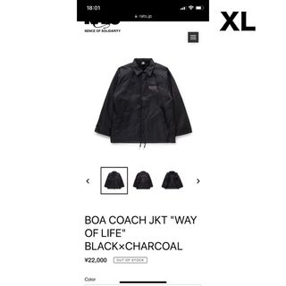 ラッツ(RATS)のRATS BOA COACH JKT WAY OF LIFE(ナイロンジャケット)