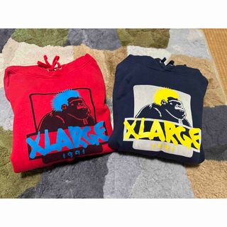 エクストララージ(XLARGE)のエクストララージ パーカー M フードチェック セット(パーカー)