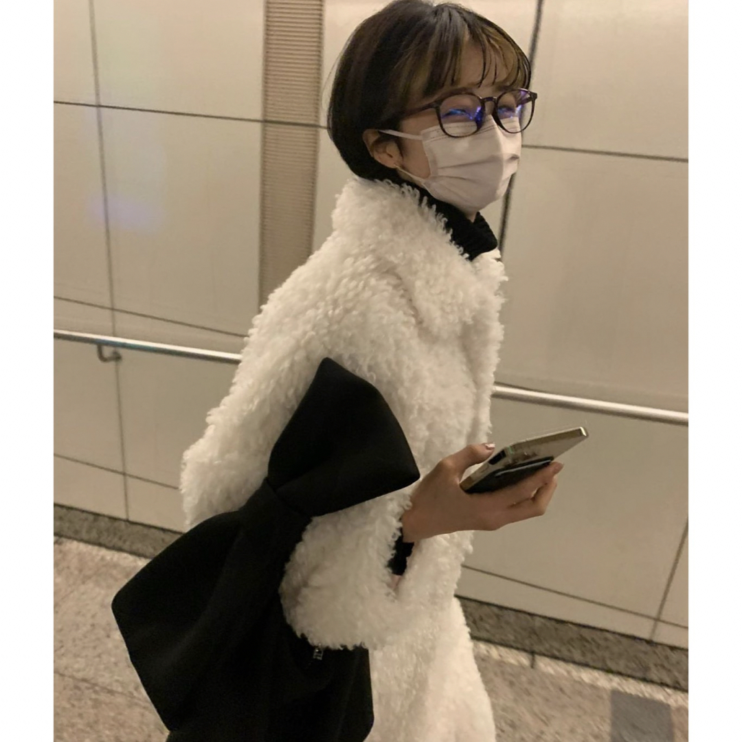 【最終価格】 Bibiy. AMERIA FUR COAT レディースのジャケット/アウター(毛皮/ファーコート)の商品写真