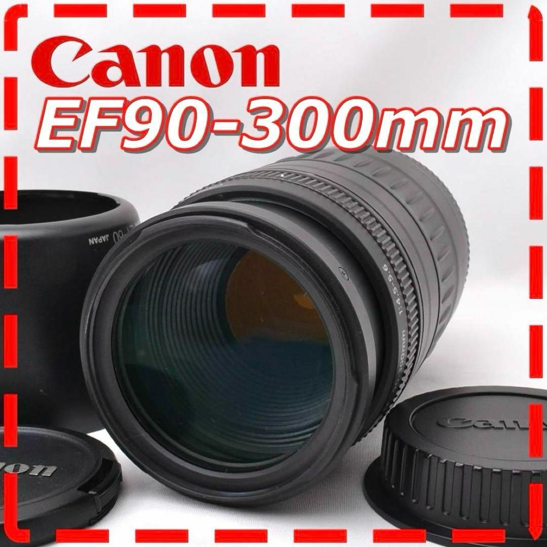 Canon(キヤノン)のCanon キャノン　EF 90-300mm 望遠レンズ♪ スマホ/家電/カメラのカメラ(レンズ(ズーム))の商品写真