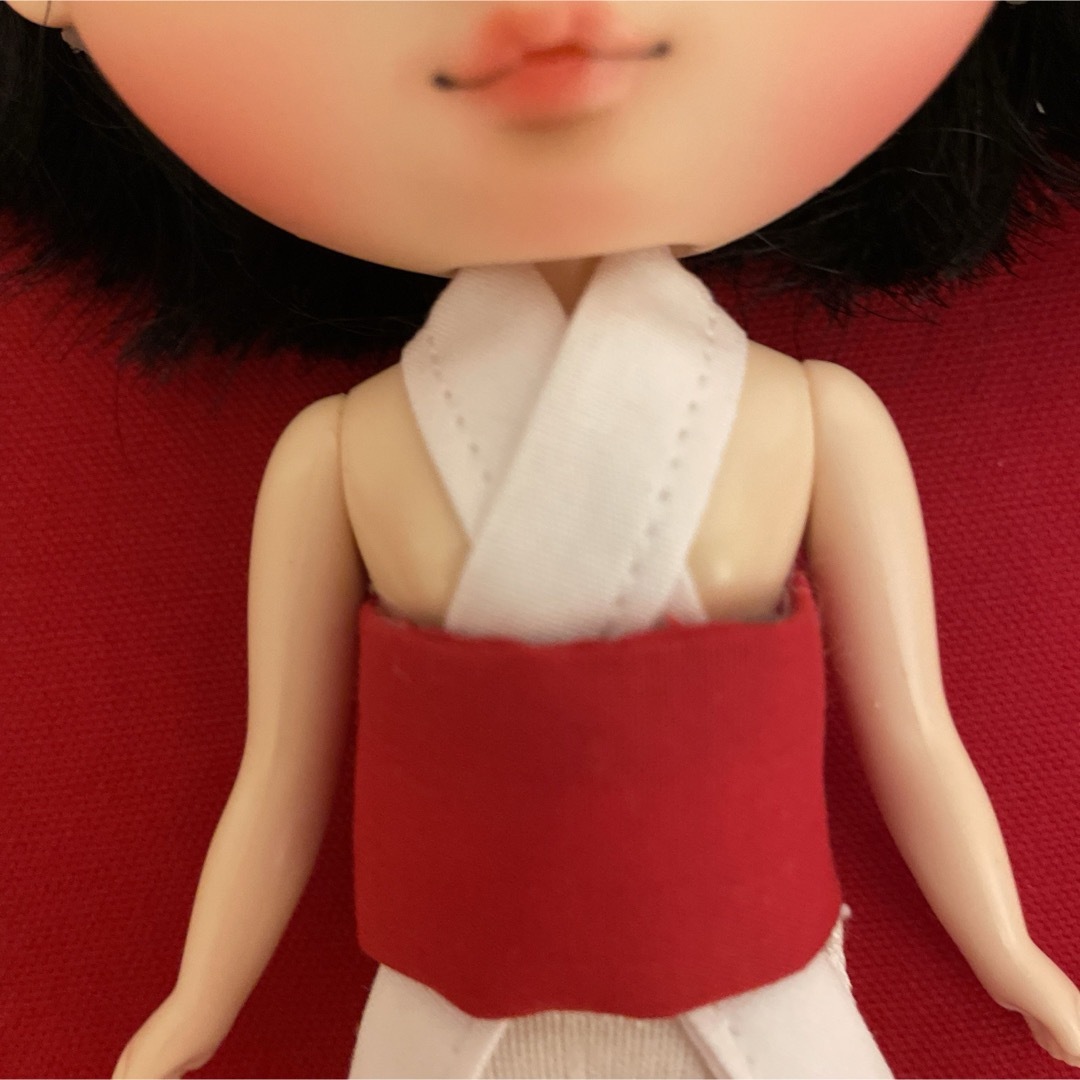 ミディブライス★ハンドメイド・着物・金蘭帯・髪飾り ハンドメイドのぬいぐるみ/人形(人形)の商品写真
