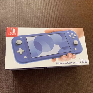 ニンテンドースイッチ(Nintendo Switch)の新品　Nintendo Switch Lite ブルー(携帯用ゲーム機本体)