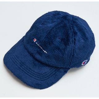 チャンピオン(Champion)のほぼ未使用　championチャンピオン　ネイビーボアキャップ(キャップ)