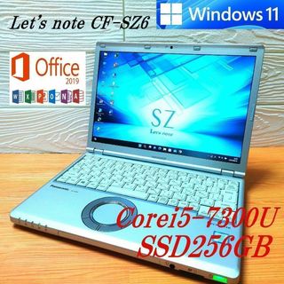 Panasonic　Let's note CF-SZ6　 ノートパソコン(ノートPC)