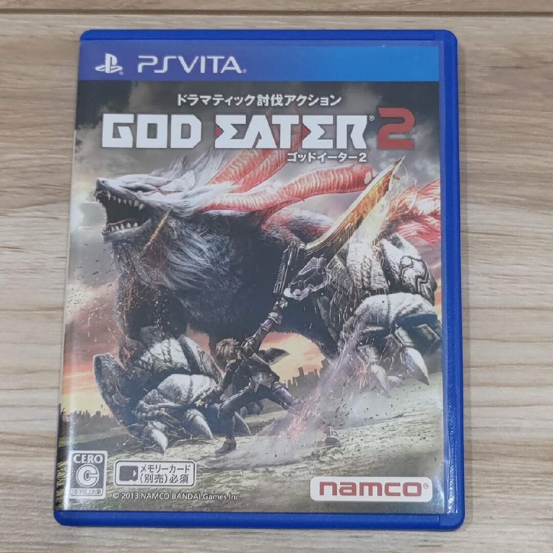 PlayStation Vita(プレイステーションヴィータ)のGOD EATER 2（ゴッドイーター2） エンタメ/ホビーのゲームソフト/ゲーム機本体(携帯用ゲームソフト)の商品写真