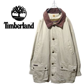 ティンバーランド(Timberland)の【Timberland】レザー襟 ハンティングジャケット A-1598(ブルゾン)