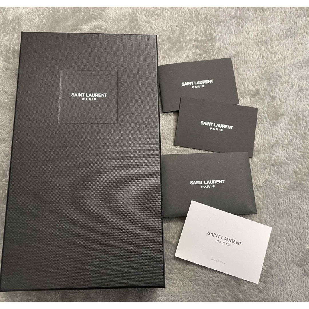 Saint Laurent(サンローラン)のサンローラン　長財布　付属カード、領収書付き メンズのファッション小物(長財布)の商品写真