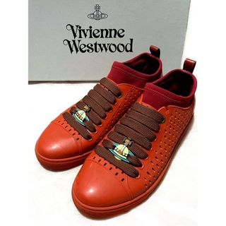 ヴィヴィアンウエストウッド(Vivienne Westwood)のヴィヴィアンウエストウッド【新品】《希少》ラバー パーフォレーション スニーカー(スニーカー)