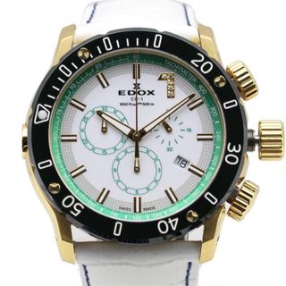 エドックス(EDOX)のエドックス クロノオフショア1 ダイヤモンド 10221 178/300 QZ(腕時計(アナログ))