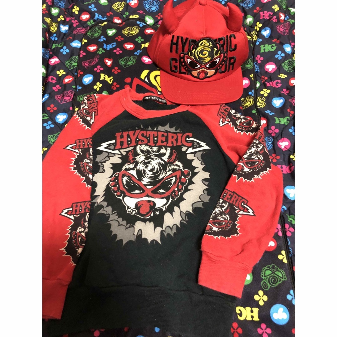 HYSTERIC MINI(ヒステリックミニ)のデビルコーデセット キッズ/ベビー/マタニティのキッズ服男の子用(90cm~)(Tシャツ/カットソー)の商品写真