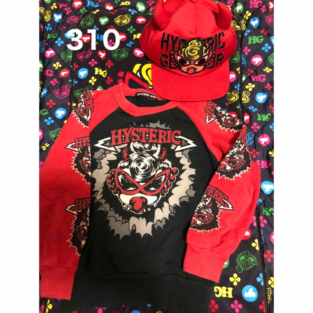 HYSTERIC MINI(ヒステリックミニ)のデビルコーデセット キッズ/ベビー/マタニティのキッズ服男の子用(90cm~)(Tシャツ/カットソー)の商品写真