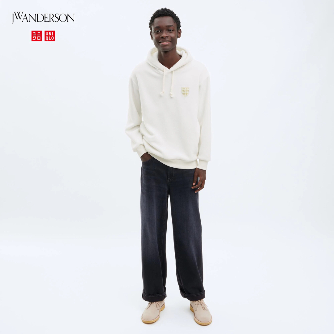 UNIQLO(ユニクロ)のUNIQLO and JW ANDERSON ワイドフィットジーンズ新品 メンズのパンツ(デニム/ジーンズ)の商品写真