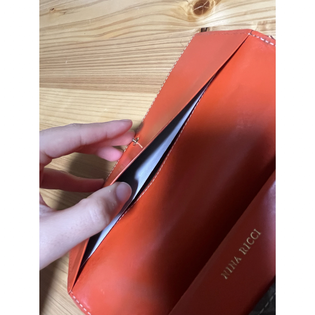 NINA RICCI(ニナリッチ)のニナリッチ　長財布　オレンジ レディースのファッション小物(財布)の商品写真