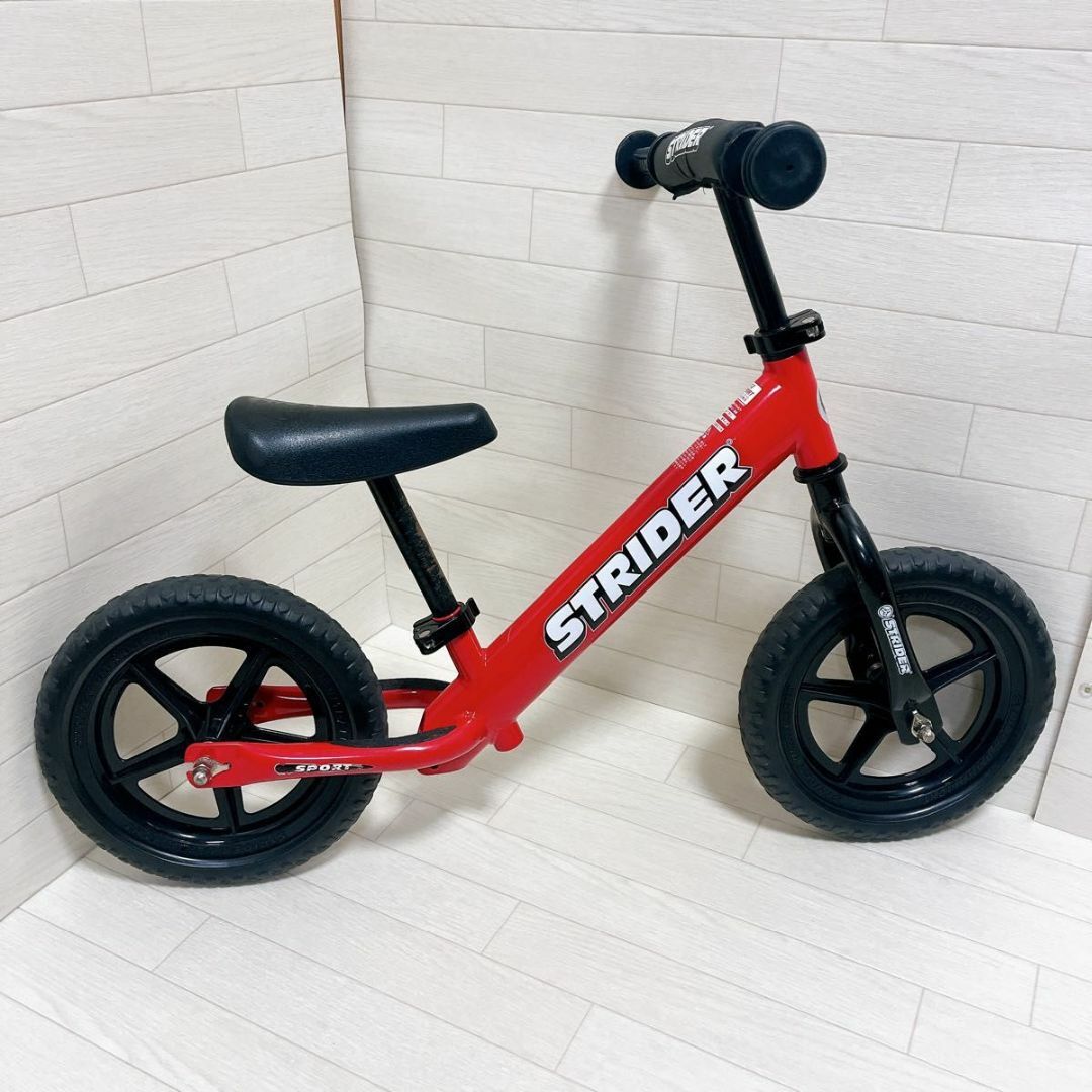 STRIDER SPORT 美品 ストライダー スポーツ 赤 レッド - 自転車本体