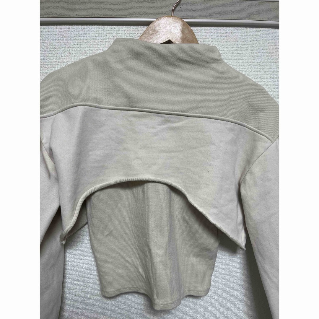 Ameri VINTAGE(アメリヴィンテージ)の【5atm7様専用 】OPEN SLEEVE LAYERED SWEAT レディースのトップス(トレーナー/スウェット)の商品写真