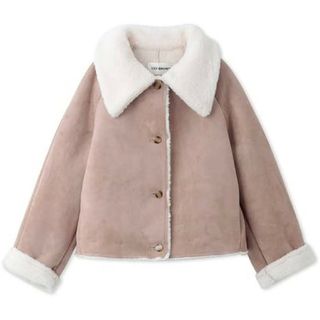 Lily Brown - LILY BROWNバリエーションショートボアコート Lily Brown - LILY BROWNバリエーションショートボアコート