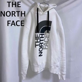 ザノースフェイス(THE NORTH FACE)のノースフェイス　パーカー　ホワイト　サイズS(ダウンジャケット)