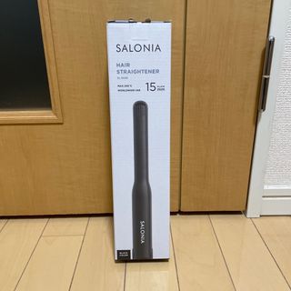 SALONIA ダブルイオン ストレートアイロン 15M SL-004-S15M(ヘアアイロン)