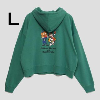 グラニフ(Design Tshirts Store graniph)のLサイズ　グラニフ　マクドナルド　ハーフジップパーカー(パーカー)