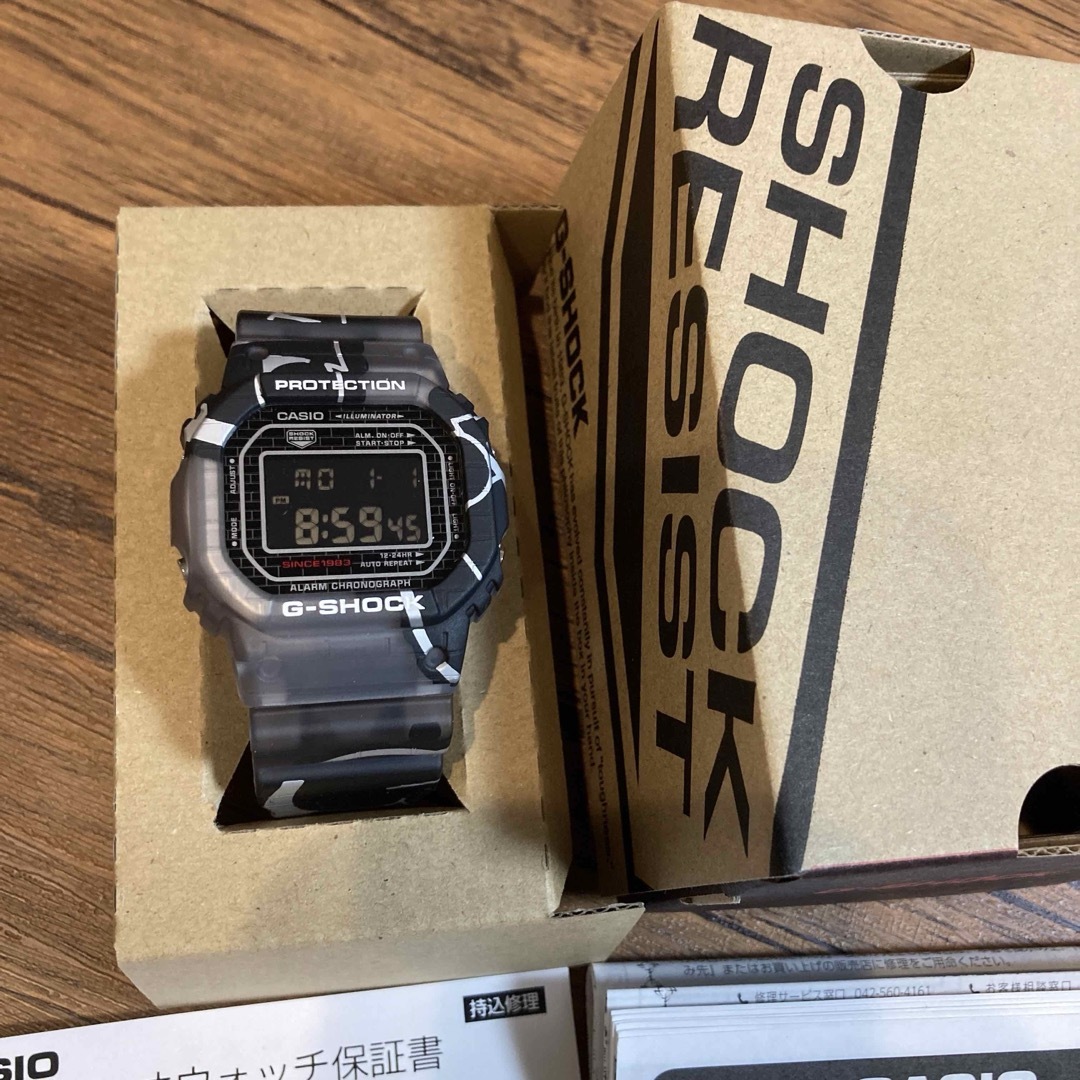 CASIO Ｇショック G-SHOCK DW-5000SS-1JR９５００円でどうですか