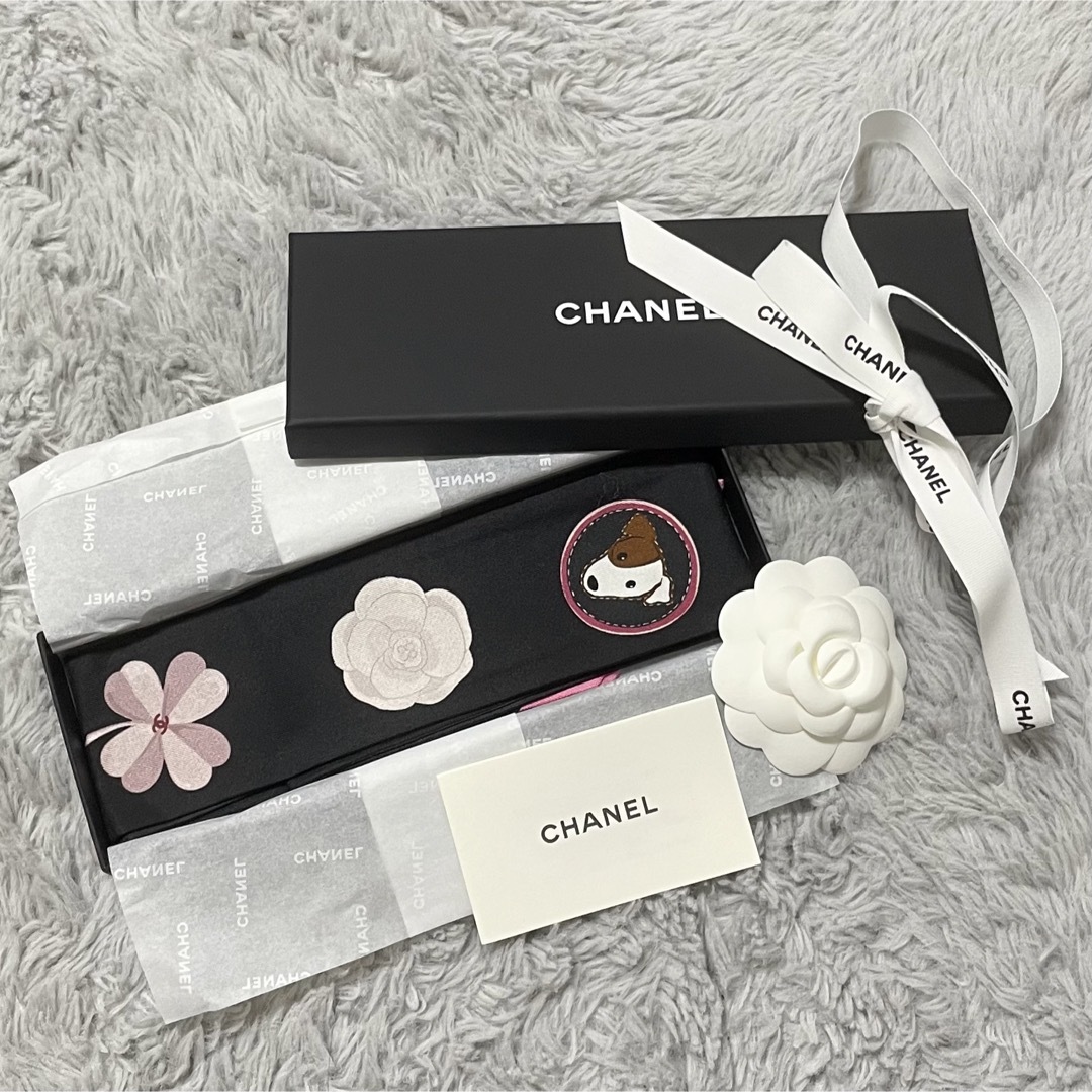 CHANEL - CHANEL シャネル レア ヘアバンド スカーフ 新品未使用の通販