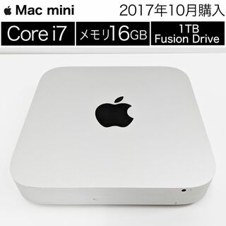 アップル(Apple)の【Core-i7】【16GB】Macmini Mac mini【1TB】(デスクトップ型PC)