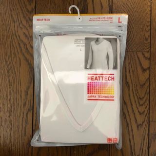 ユニクロ(UNIQLO)のヒートテックVネックT（9分袖）(Tシャツ/カットソー(七分/長袖))