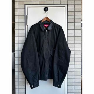 シュプリーム(Supreme)のSupreme Leather Collar Utility Jacket(ブルゾン)