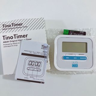 【新品未使用】Tino Timer キッチンタイマー　非売品(収納/キッチン雑貨)