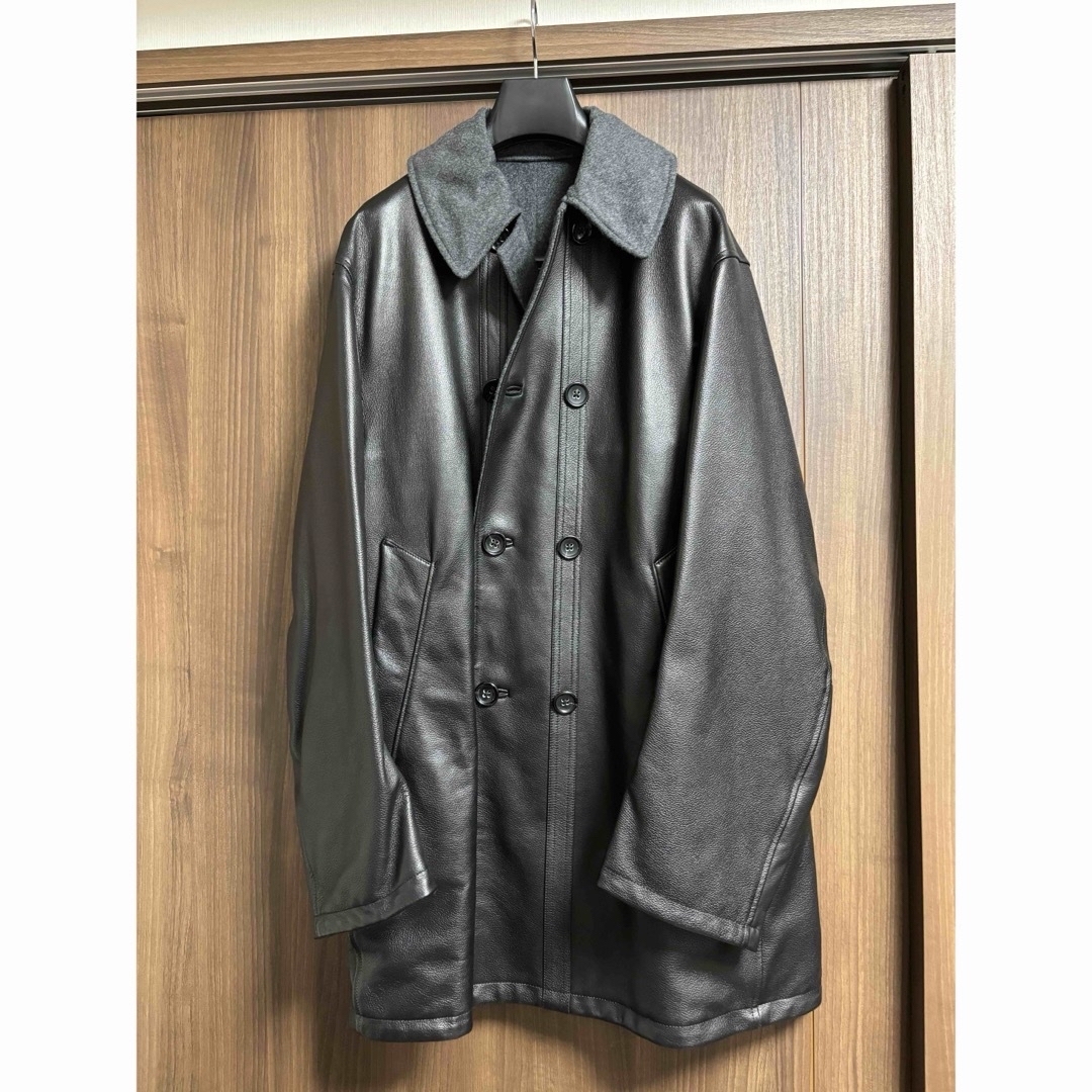 maatee&sons 22aw lamb leather short coatの通販 by だーまん's maatee&sons 22aw lamb leather short coatの通販 by だーまん's