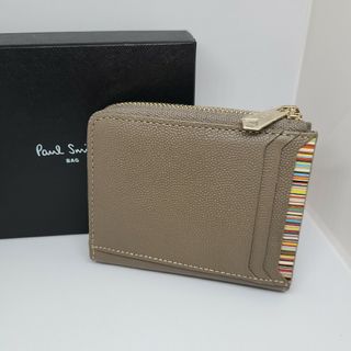 ポールスミス(Paul Smith)の贈り物に最適！ポールスミス　ストライプスロット折り財布(折り財布)