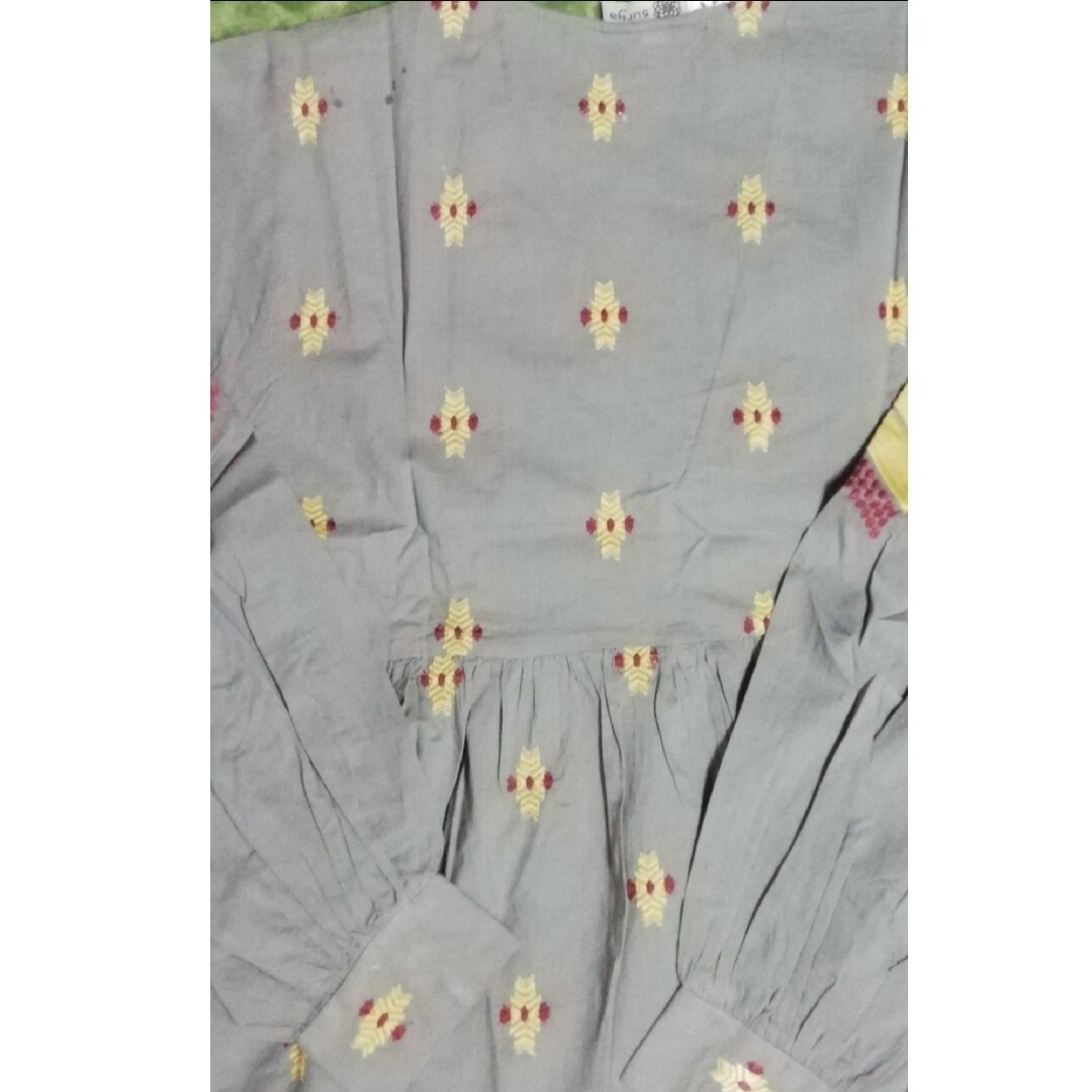 MALAIKA(マライカ)の前あきブラウスとパンツスカート レディースのトップス(シャツ/ブラウス(長袖/七分))の商品写真