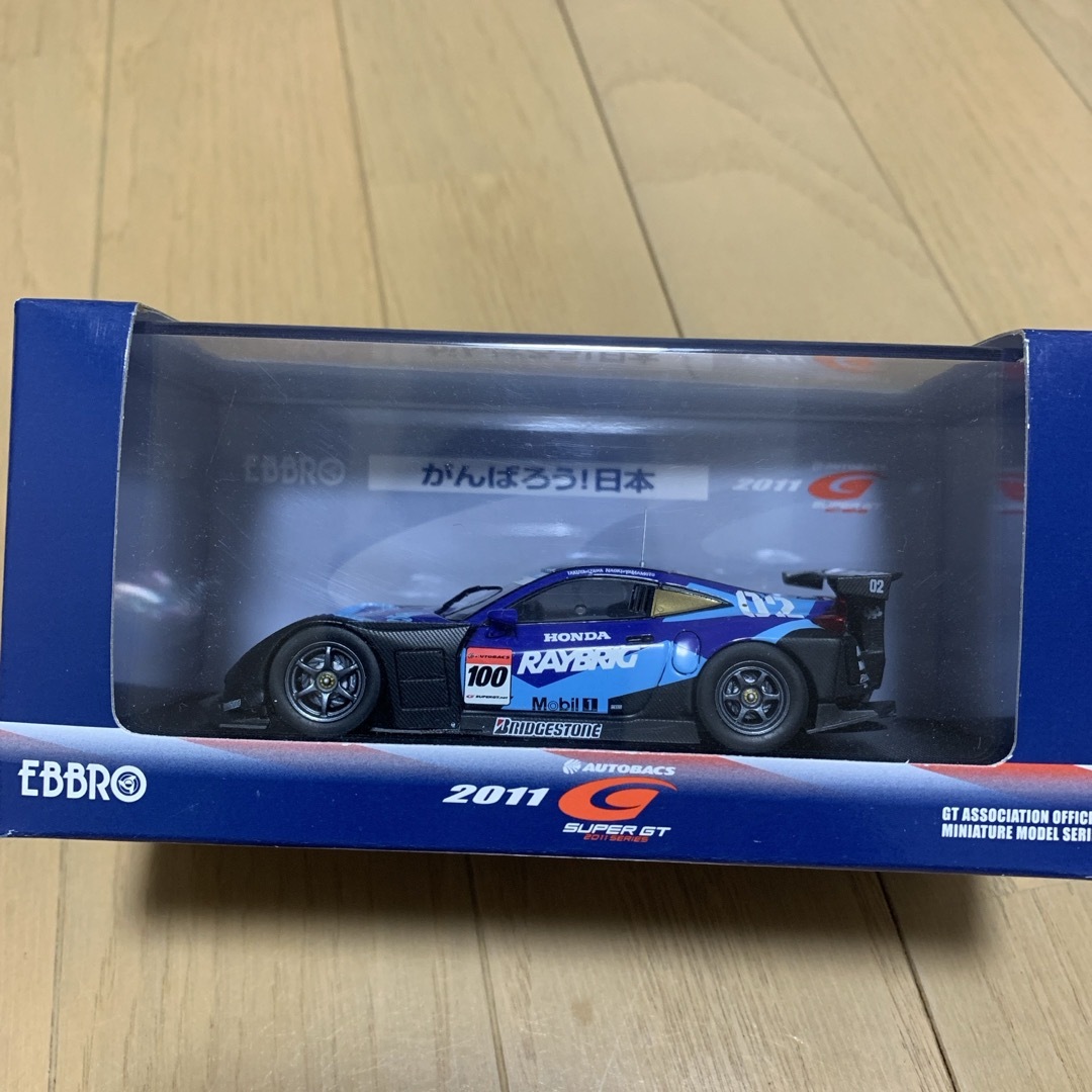 エブロ　1/43 レイブリック HSV-010 スーパーGT500 2011 エンタメ/ホビーのおもちゃ/ぬいぐるみ(ミニカー)の商品写真