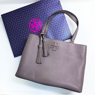 トリーバーチ(Tory Burch)のトリ―バーチ❤️新品❤️レザートートバッググレージュ系(トートバッグ)