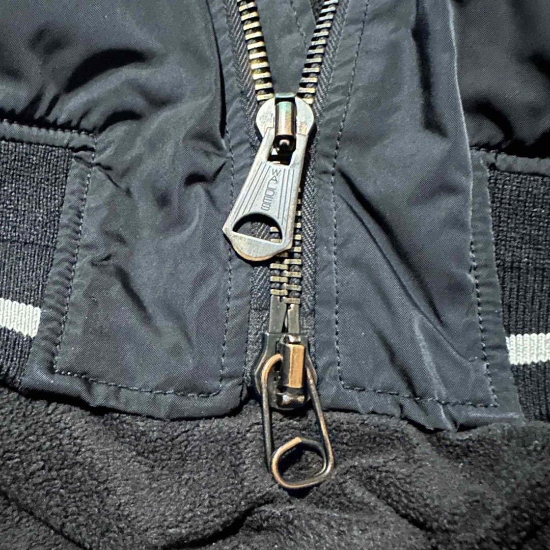 REMI RELIEF(レミレリーフ)のREMI RELIEF ボンバー ジャケット MA-1 ブルゾン BLACK メンズのジャケット/アウター(ブルゾン)の商品写真