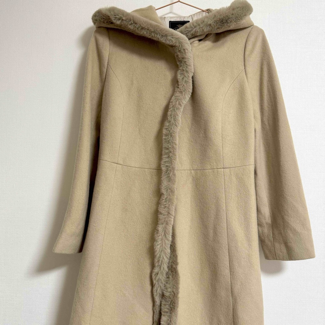 TOCCA(トッカ)のTOCCA トッカ　ロングコート　vanilla ウール　カシミヤ レディースのジャケット/アウター(ロングコート)の商品写真