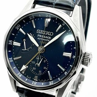 セイコー(SEIKO)の極美品 セイコー プレザージュ オーシャントラベラー メカニカル SARF013(腕時計(アナログ))