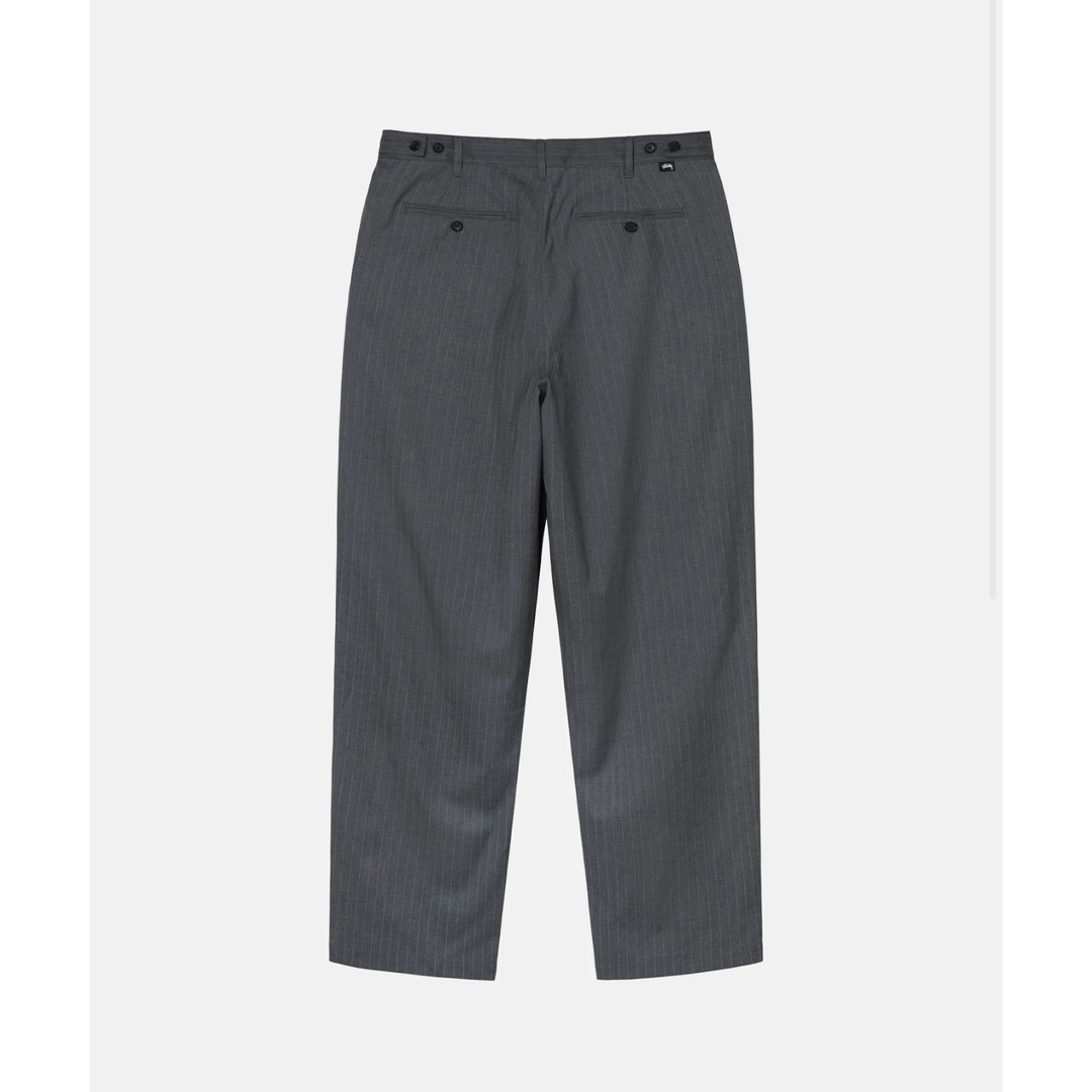 STUSSY(ステューシー)のSTRIPED VOLUME PLEATED TROUSER W38 メンズのパンツ(スラックス)の商品写真