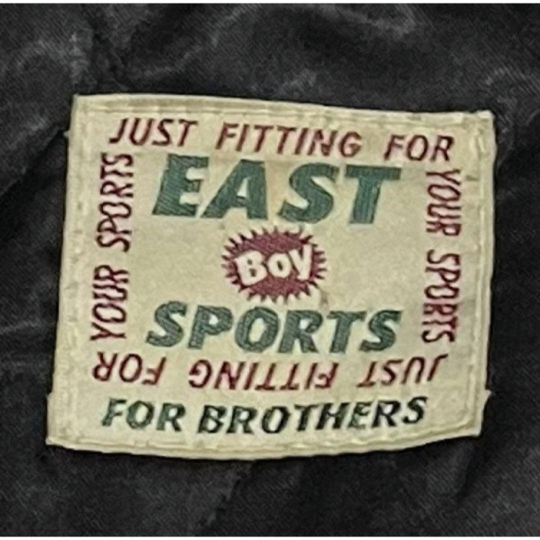 EASTBOY(イーストボーイ)のEASTBOY　スタジャン　牛皮レザー　キルティング　ワッペン　バスケットボール メンズのジャケット/アウター(スタジャン)の商品写真