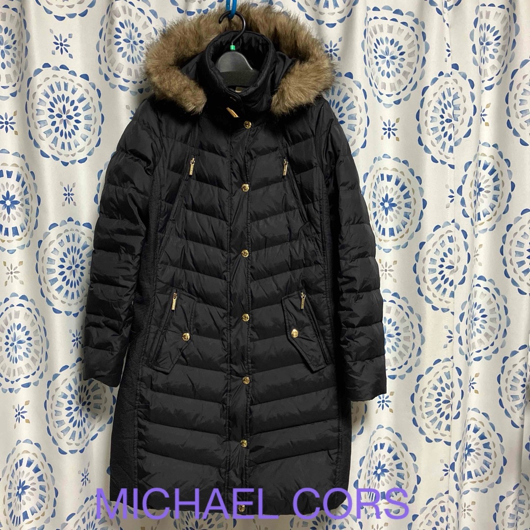 Michael Kors(マイケルコース)のお値下げ　MICHAEL CORS マイケルコース　ロングダウンコート レディースのジャケット/アウター(ダウンコート)の商品写真