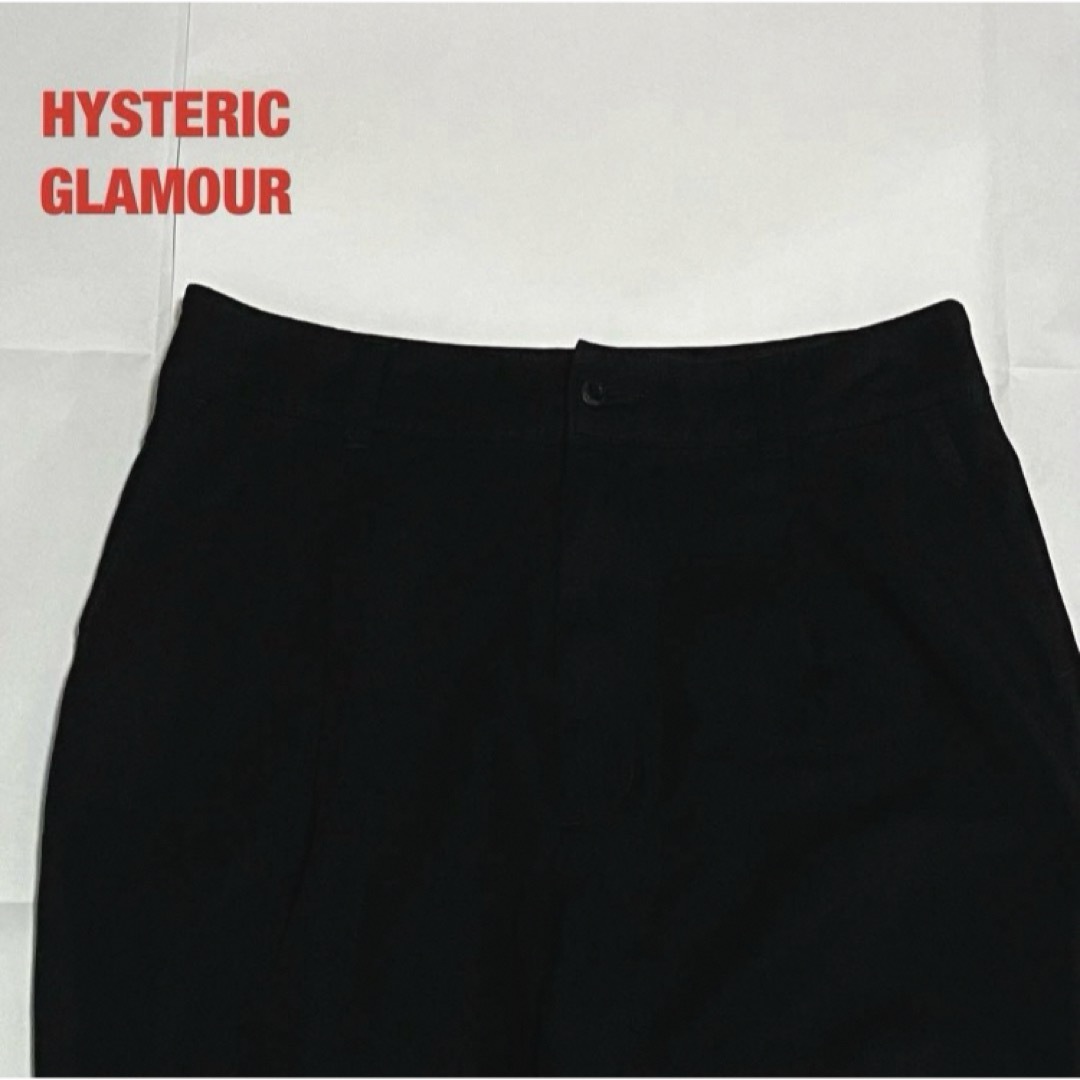 HYSTERIC GLAMOUR(ヒステリックグラマー)の【人気】HYSTERIC GLAMOUR　ISKO ハイウエスト1タックパンツ メンズのパンツ(スラックス)の商品写真